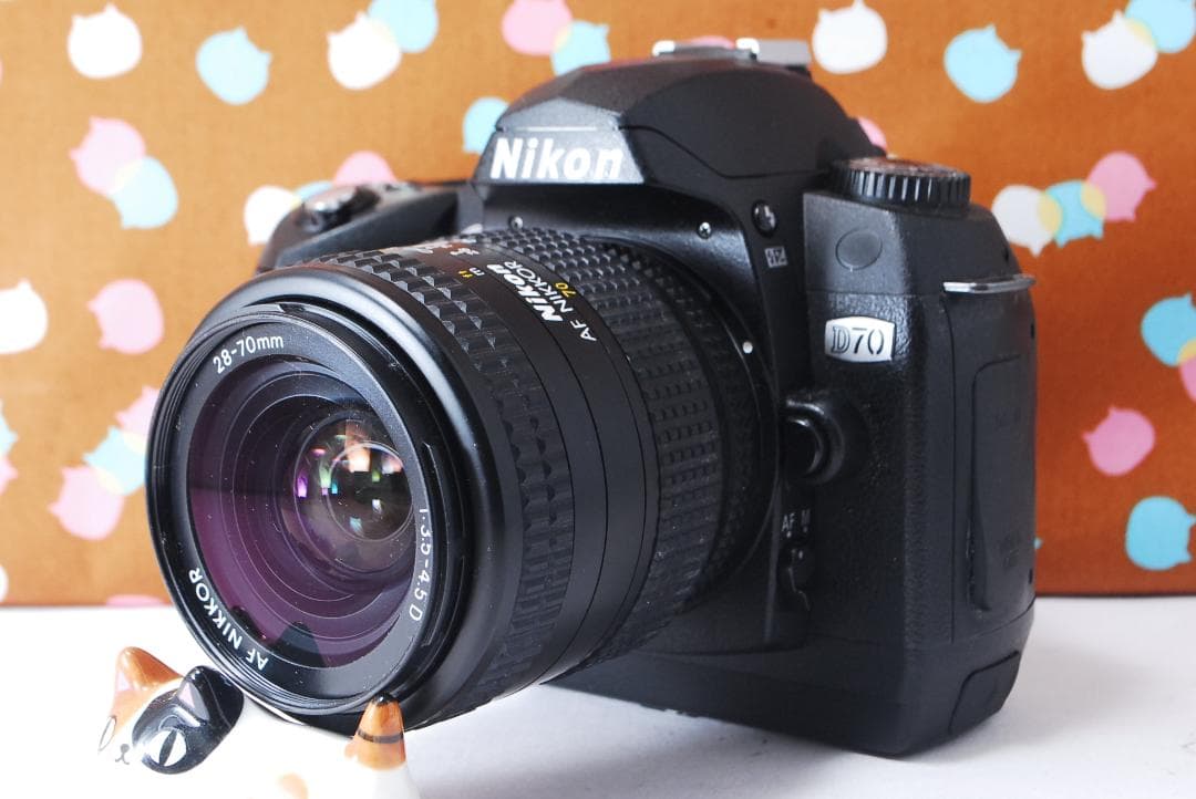 ✨ショット数1071回✨お安くデビュー✨Nikon D70 レンズセット