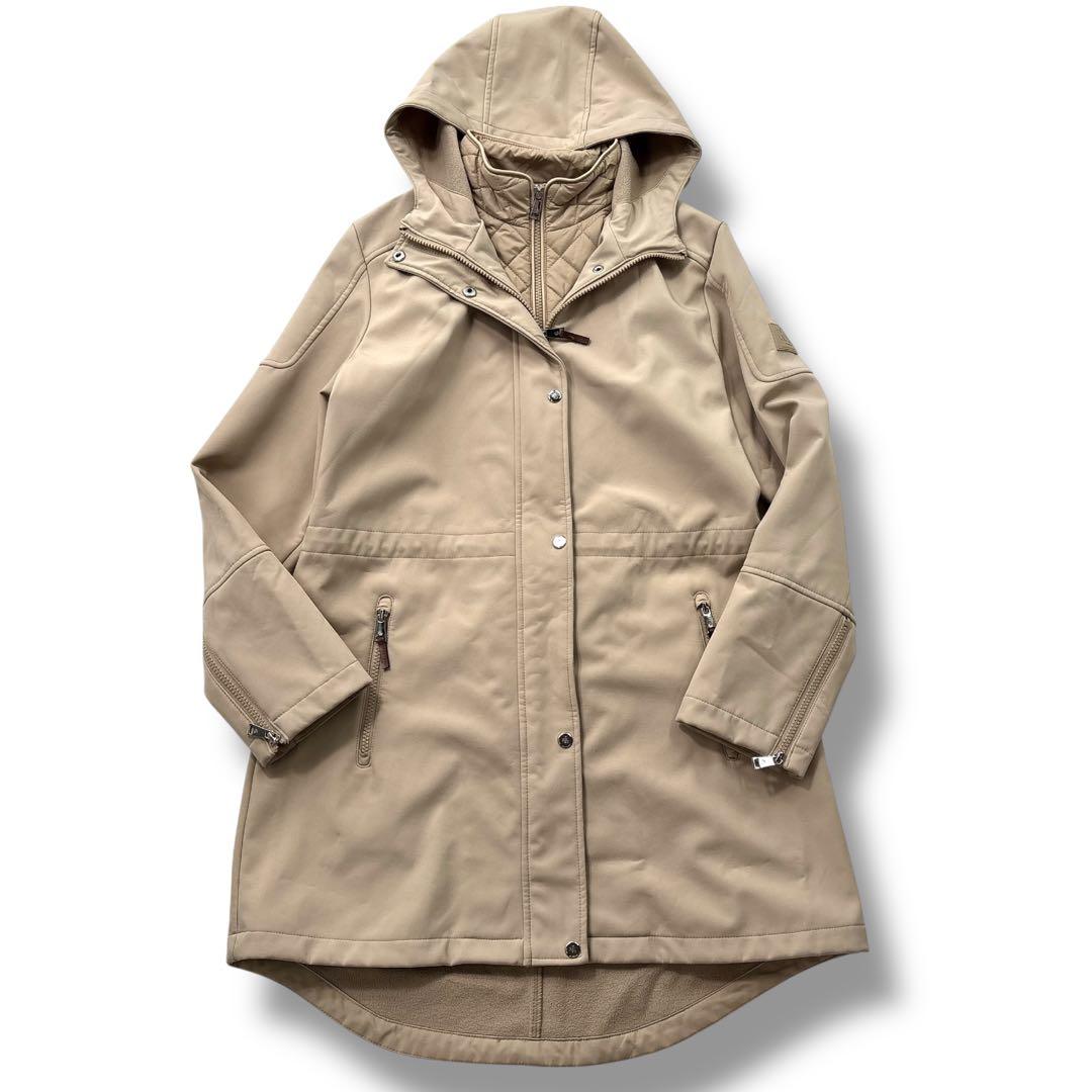 【極美品】ローレンラルフローレンコート モッズコート　フード　裏起毛　中綿ダウン