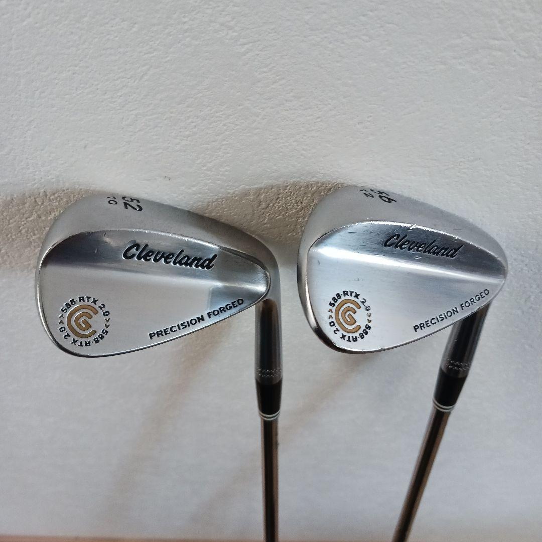 Cleveland ウェッジ 56度、52度セット