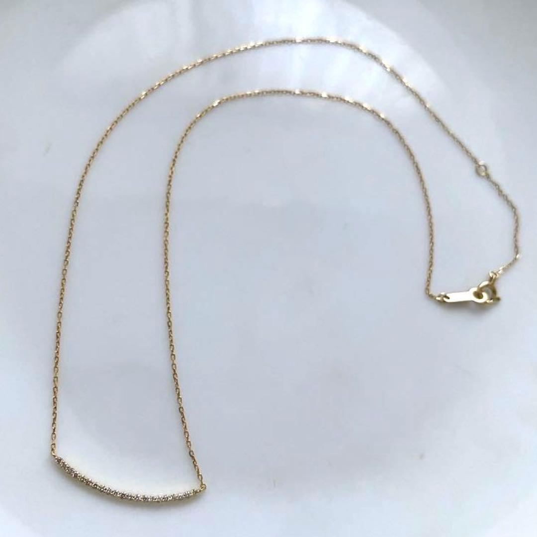 4℃ K18ダイヤネックレス