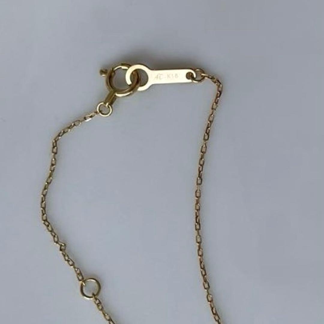 4℃ K18ダイヤネックレス