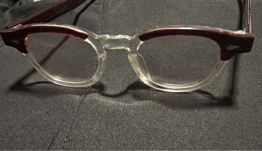 小物 JULIUS TART OPTICAL AR red wood 42-22