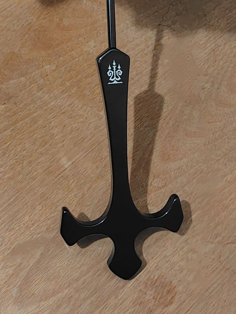 Moi-meme-Moitie パゴタパラソル 黒×青 モワティエ 日傘