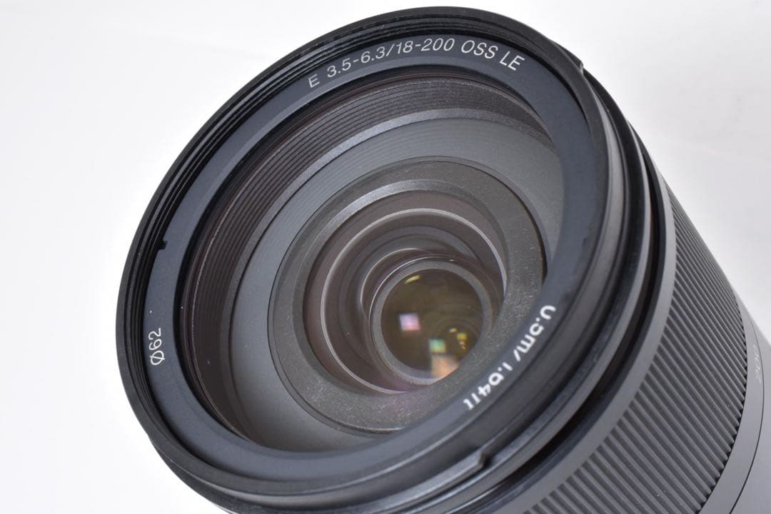 レンズ(ズーム) SONY E 18-200mm F3.5-6.3 OSS SEL18200LE