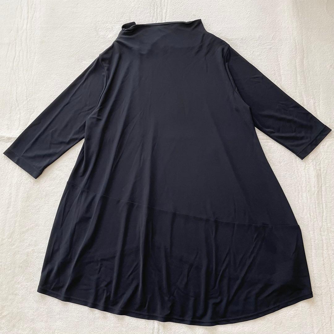 【美品】芽風　チュニック　変形　Aライン　アシンメトリー　洗える　センソユニコ
