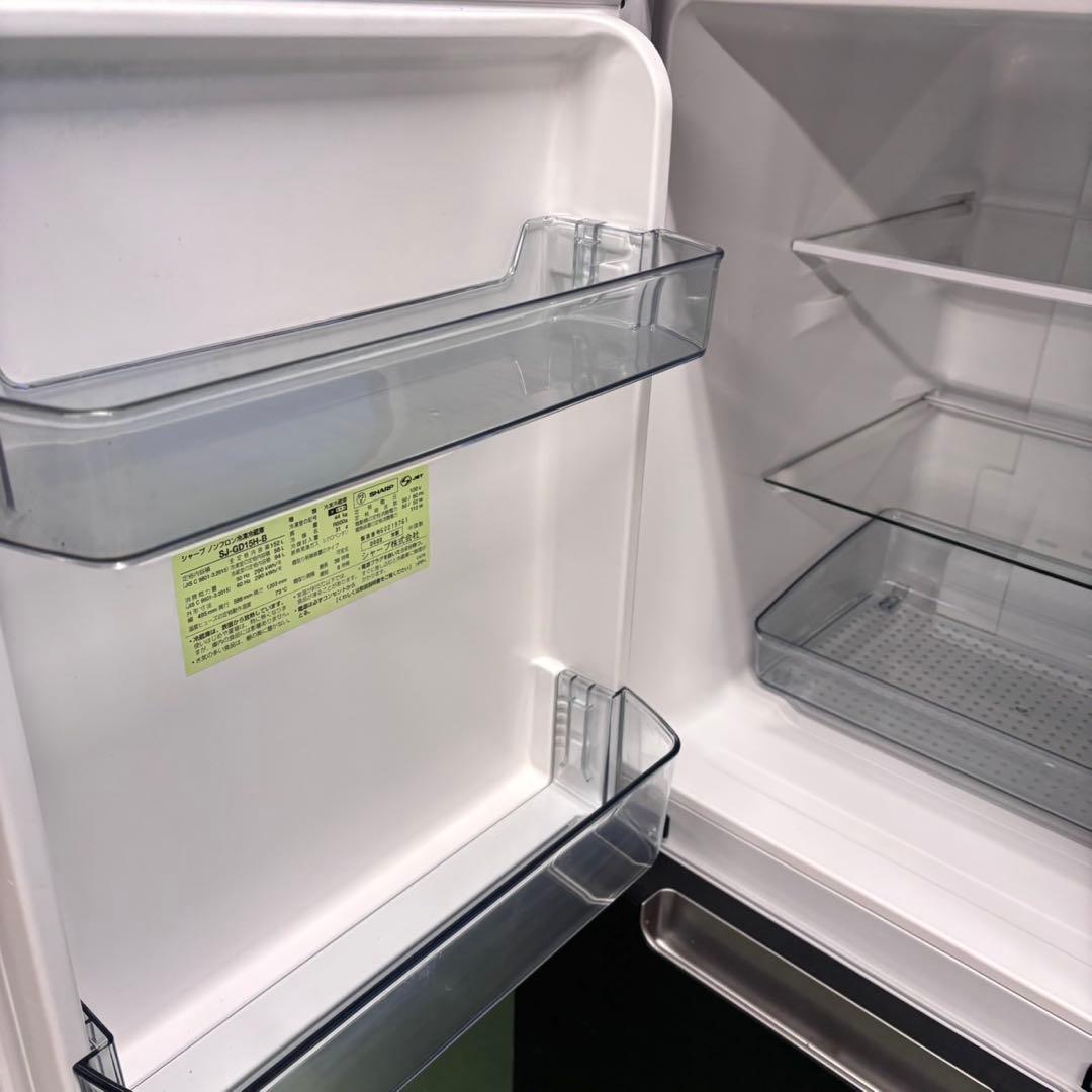 665 SHARP 付け替えどっちもドア　冷蔵庫　一人暮らし　セット　割引