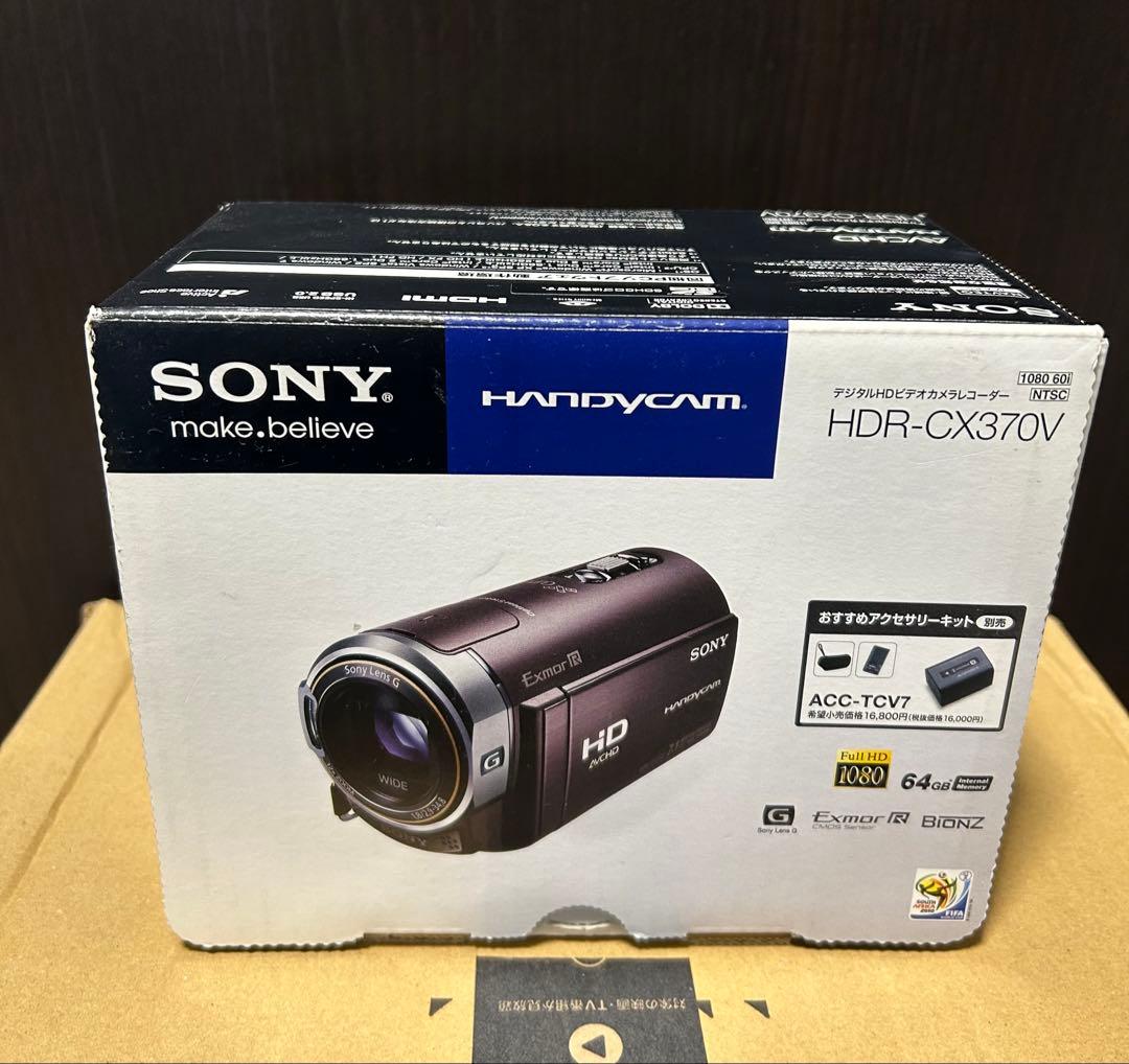 ◽️ SONY　HANDYCAM　HDR-CX370V　デジタルHDビデオカメラ