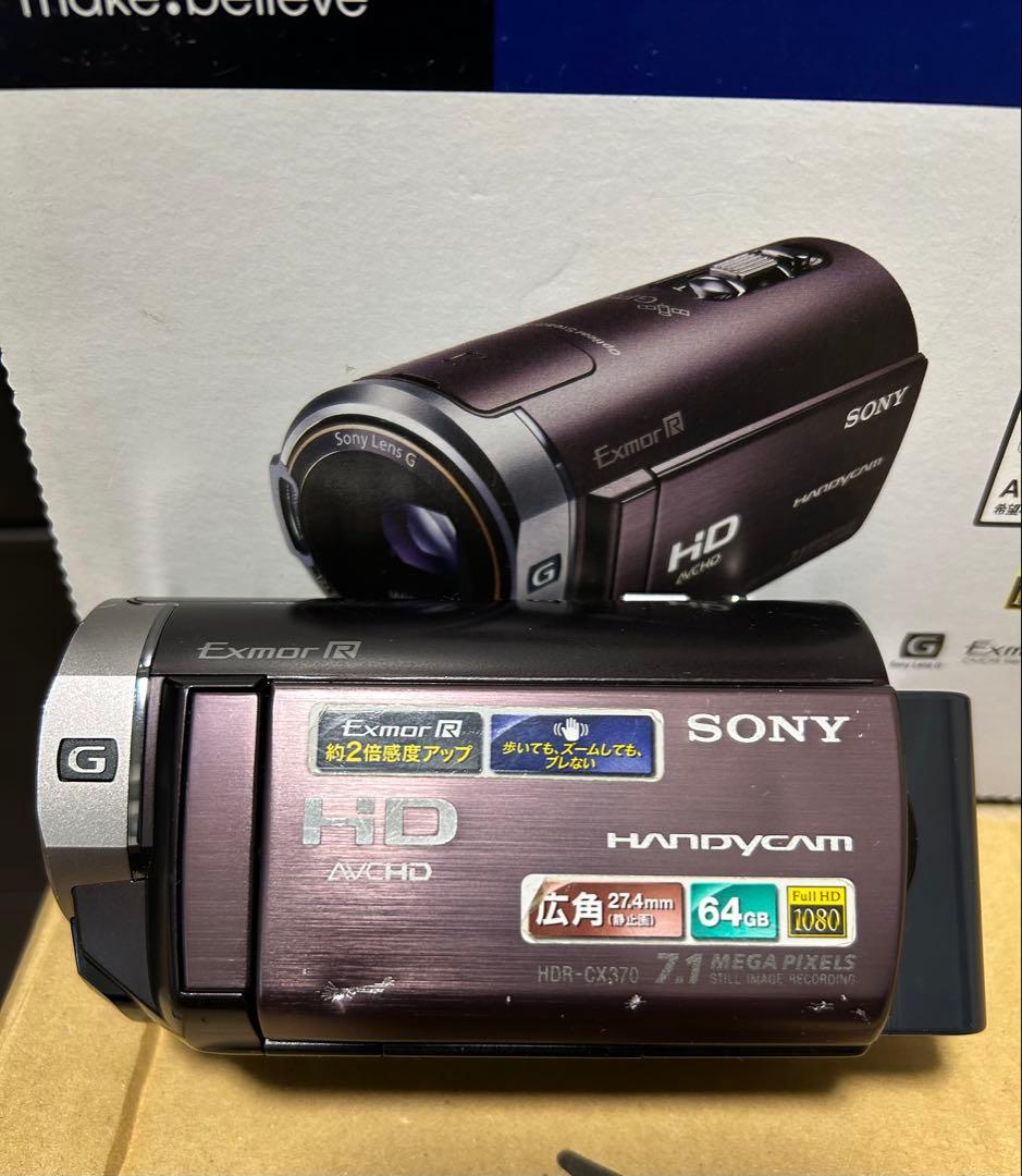 ◽️ SONY　HANDYCAM　HDR-CX370V　デジタルHDビデオカメラ