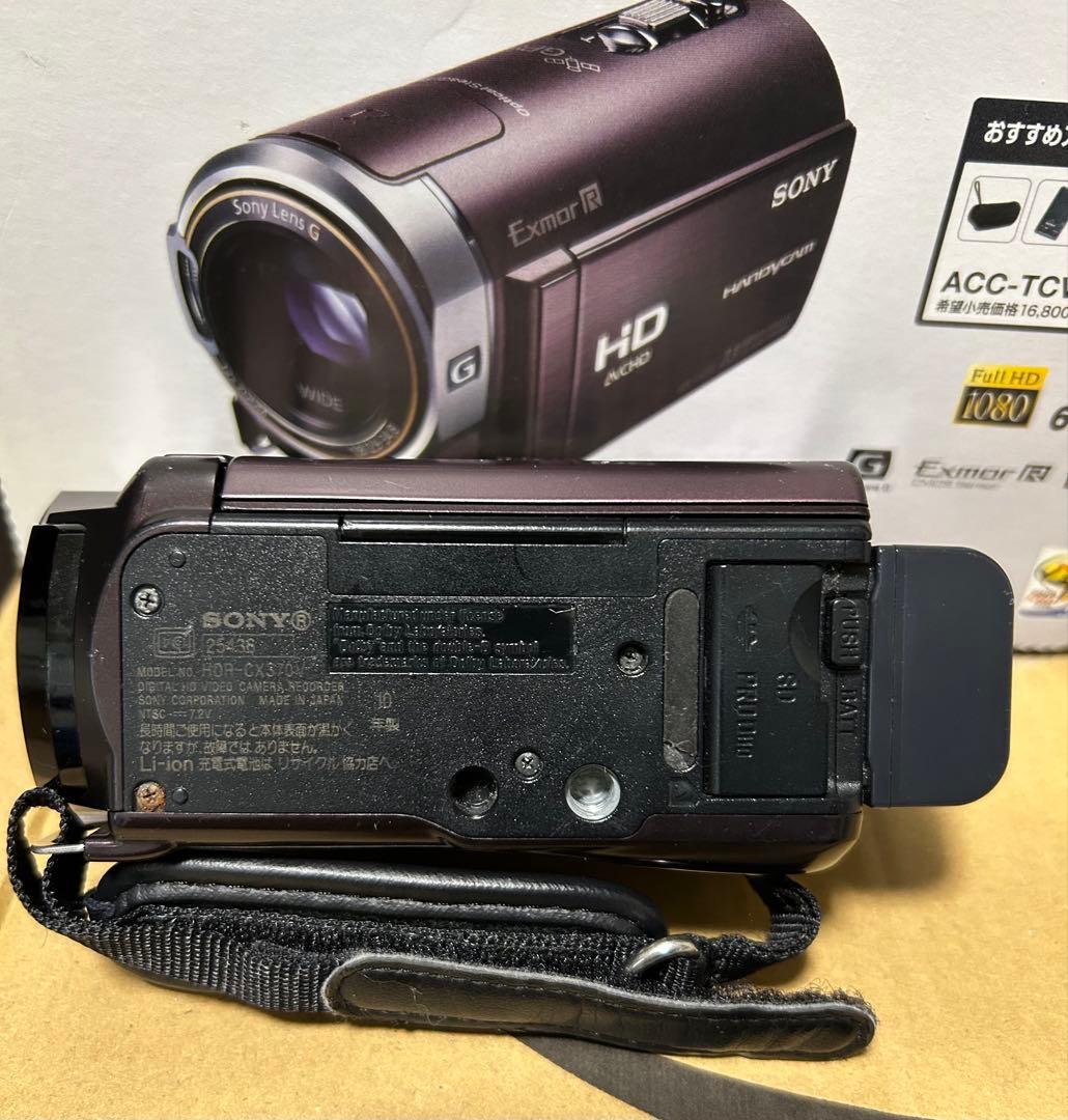 ◽️ SONY　HANDYCAM　HDR-CX370V　デジタルHDビデオカメラ
