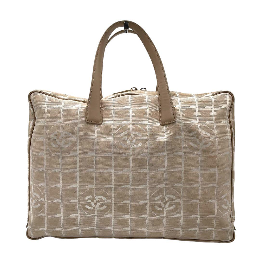 シャネル　ニュートラベルラインブリーフケース べージュ