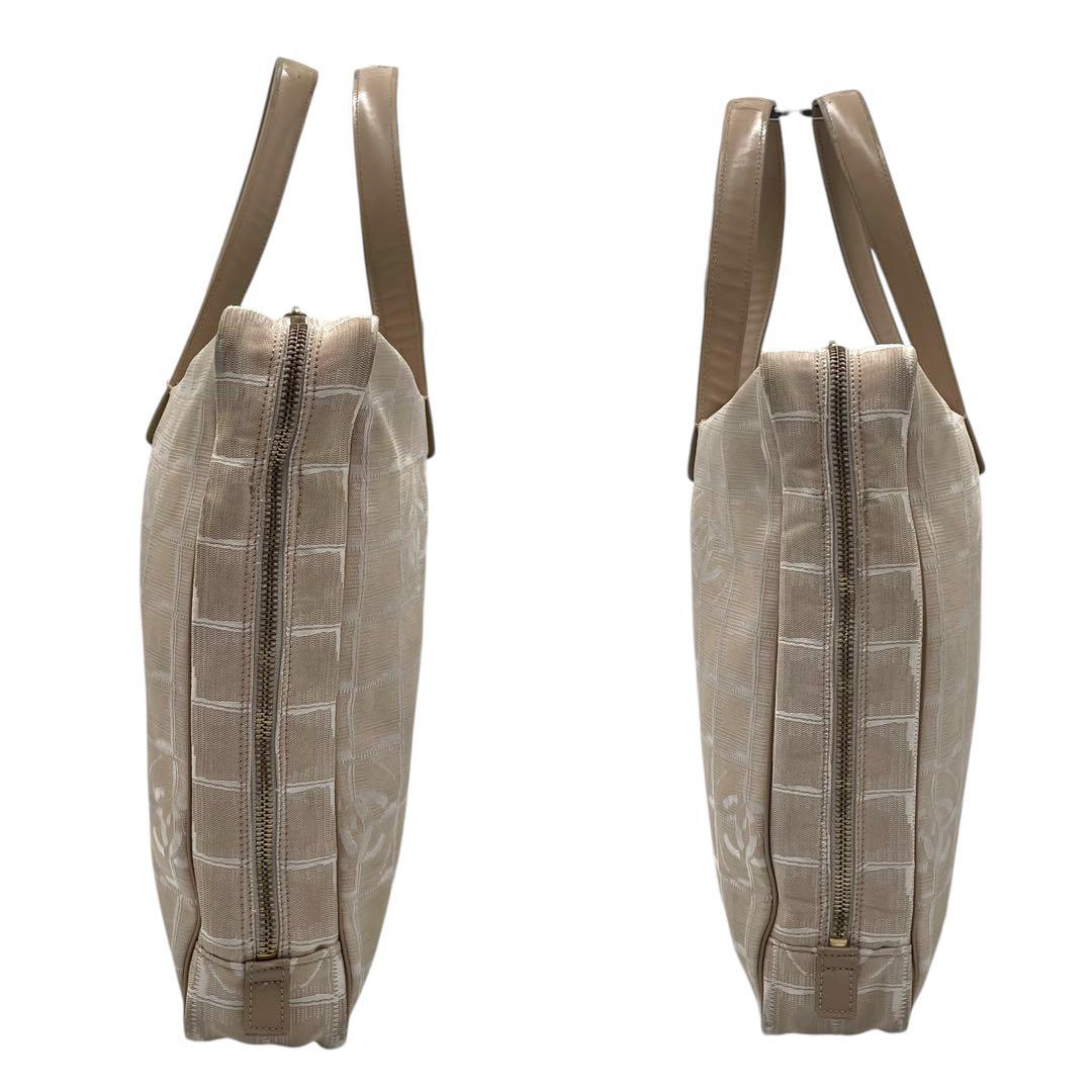 シャネル　ニュートラベルラインブリーフケース べージュ