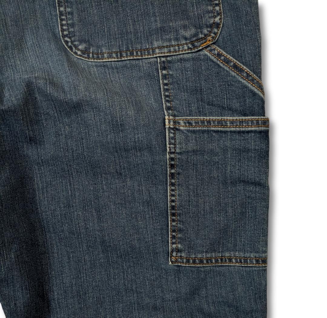 メキシコ製 カーハート W38L32 タホ デニム 103329 ダブルニー