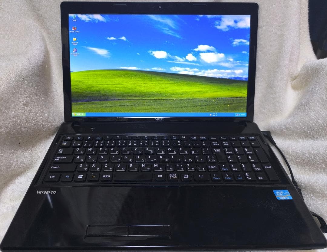 Windowsノート本体 NEC VersaPro PC-VJ24LF WinXP Win7 32bit