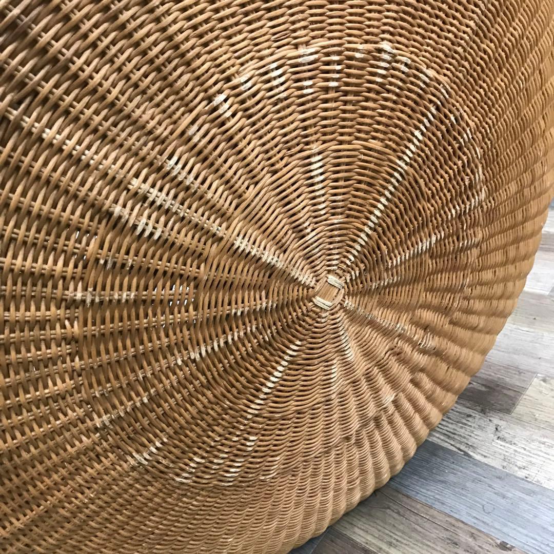 展示品 IDEE イデー POD ラタン 座椅子 あぐら