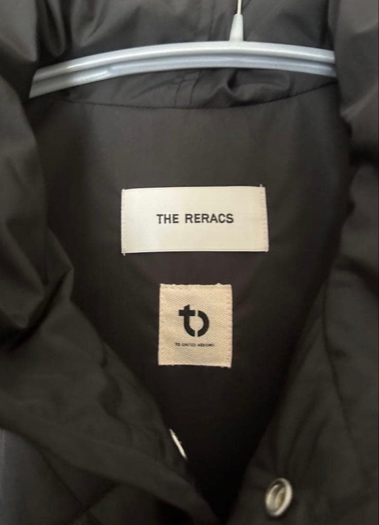 【UNITED ARROWS／THE RERACS】キルティングブルゾン　フード