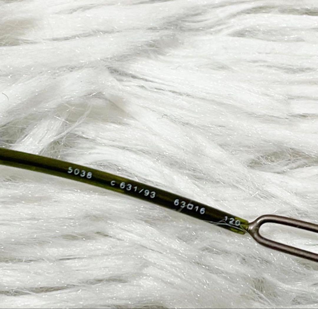 希少 CHANEL シャネル サングラス 眼鏡 5038 ココマーク ブラウン