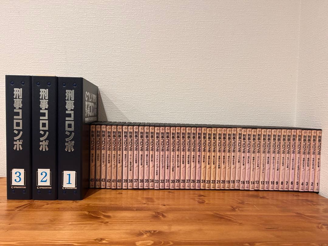 全45巻セット☆デアゴスティーニ 刑事コロンボ DVDコレクション バインダー付