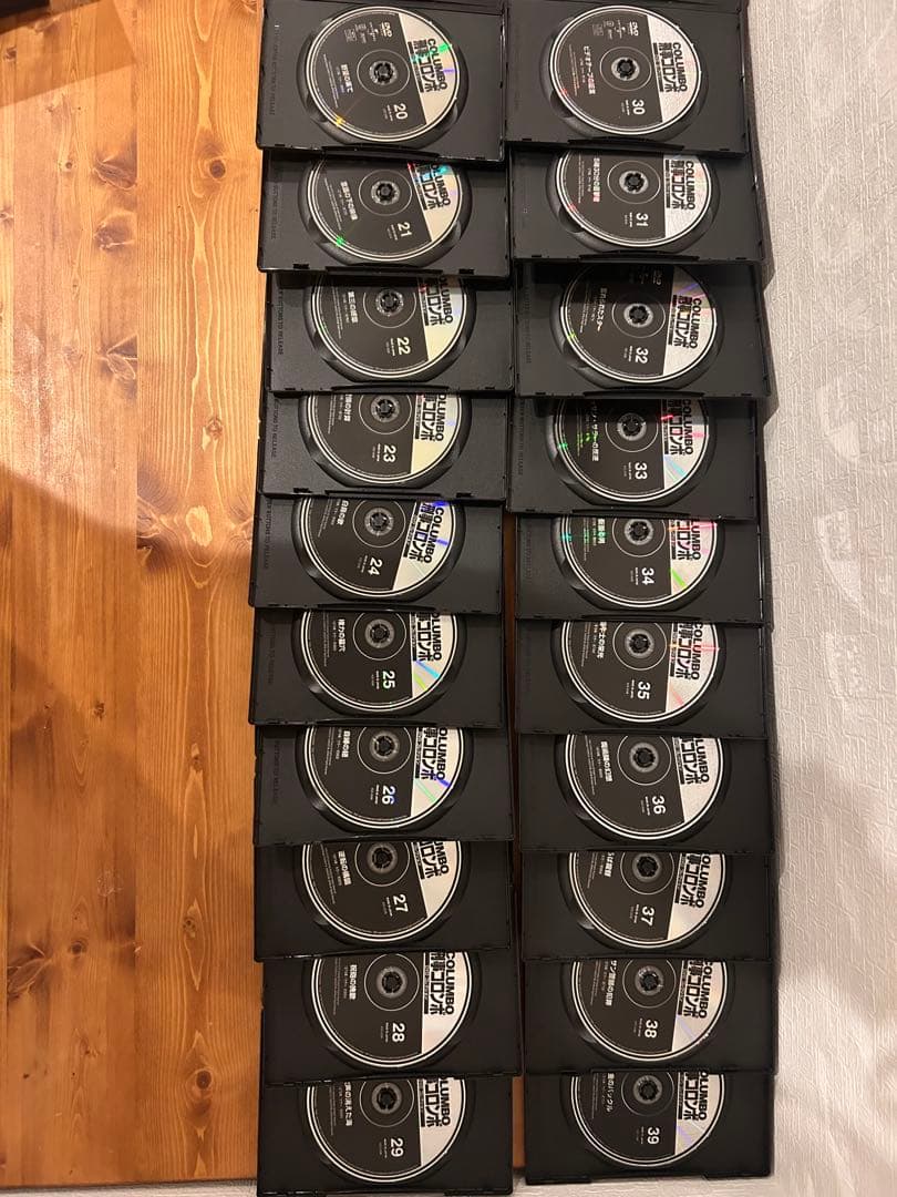 全45巻セット☆デアゴスティーニ 刑事コロンボ DVDコレクション バインダー付