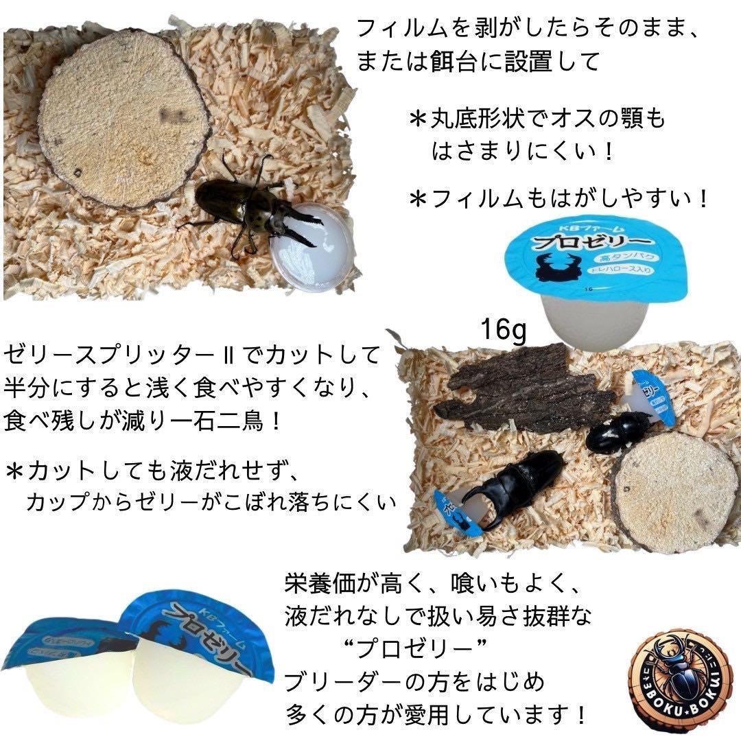 国産プロゼリー1500個KBファーム・カブトムシ　クワガタ 【木ぼく】