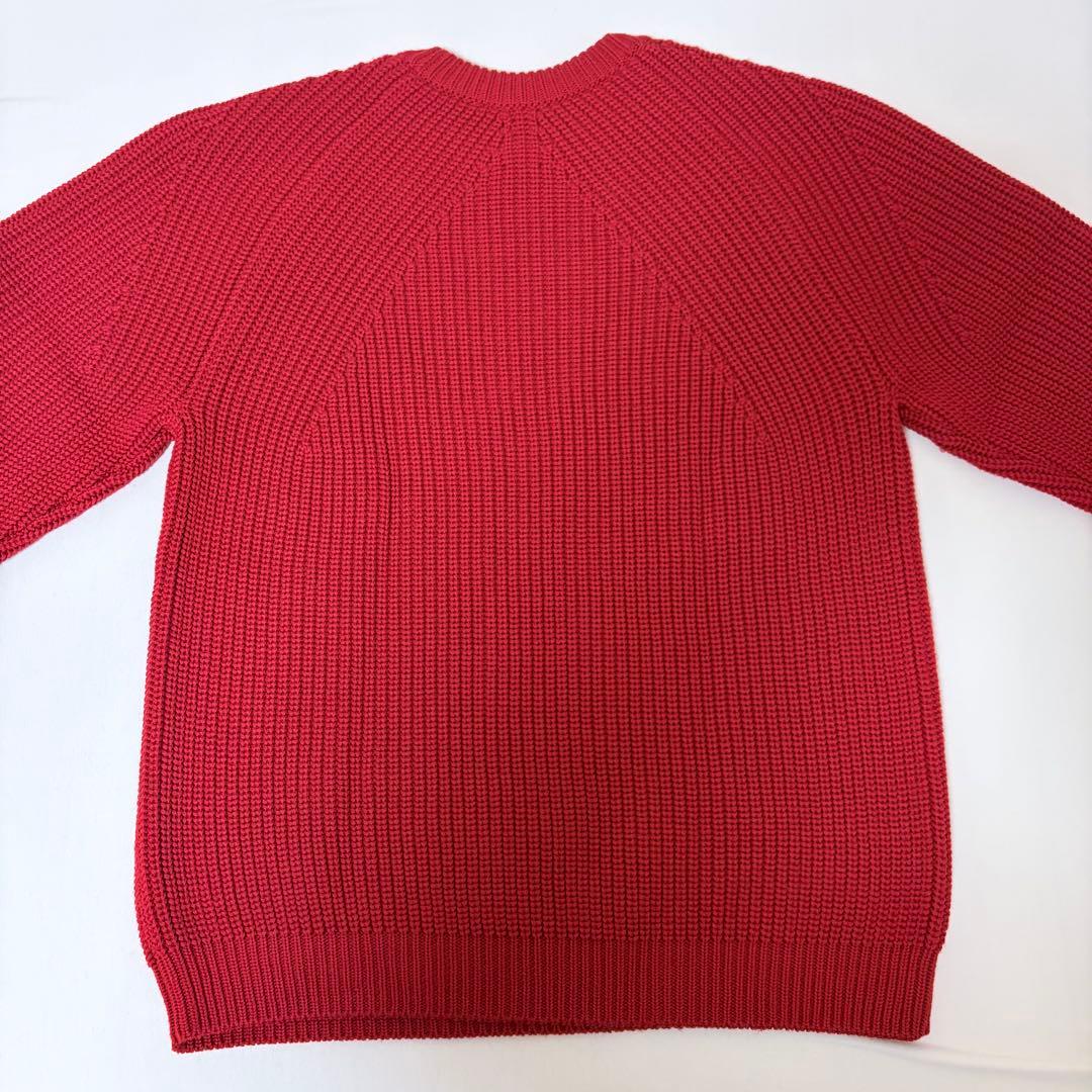 トップス BATONER SIGNATURE CREW NECK / RED