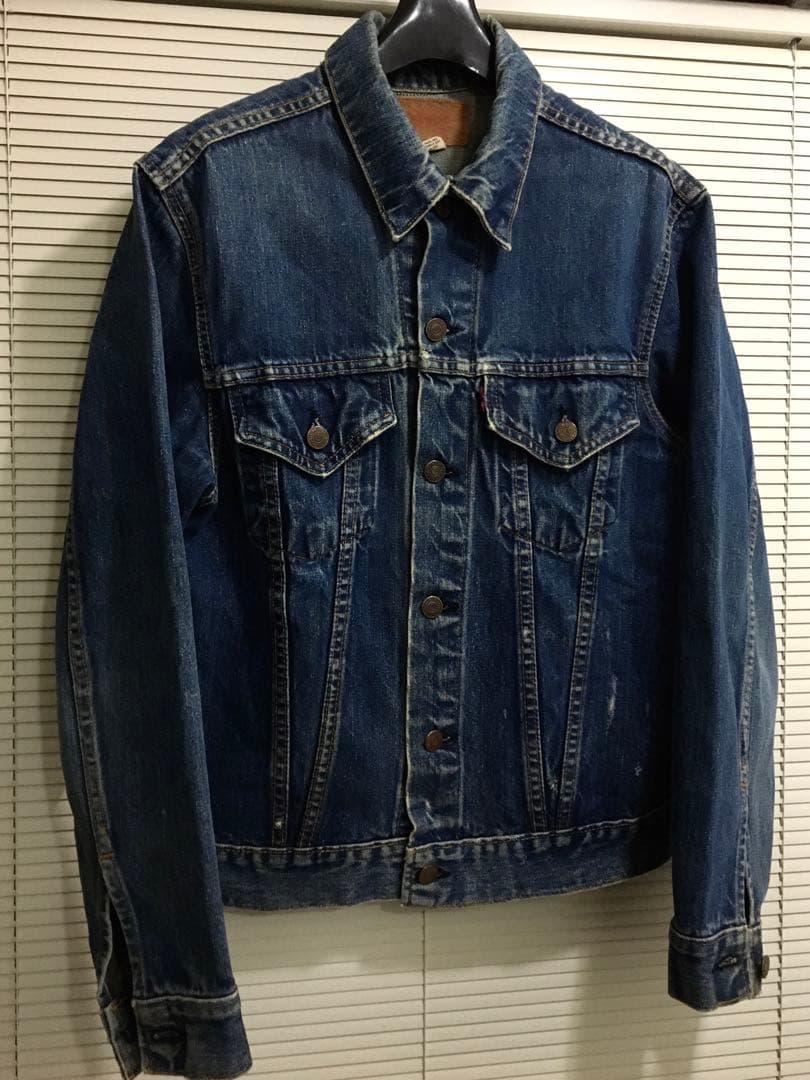 【極上】濃紺 ビッグE 40-38 70505 60-70年代 リーバイス