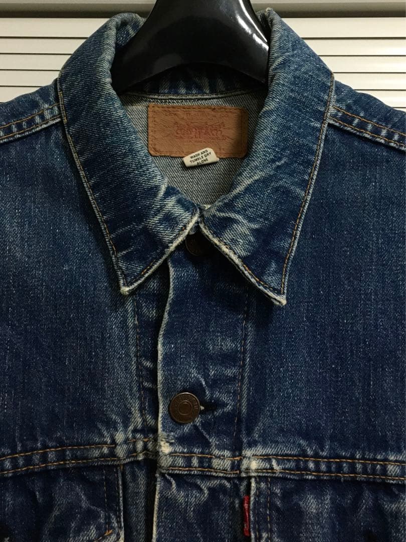 【極上】濃紺 ビッグE 40-38 70505 60-70年代 リーバイス