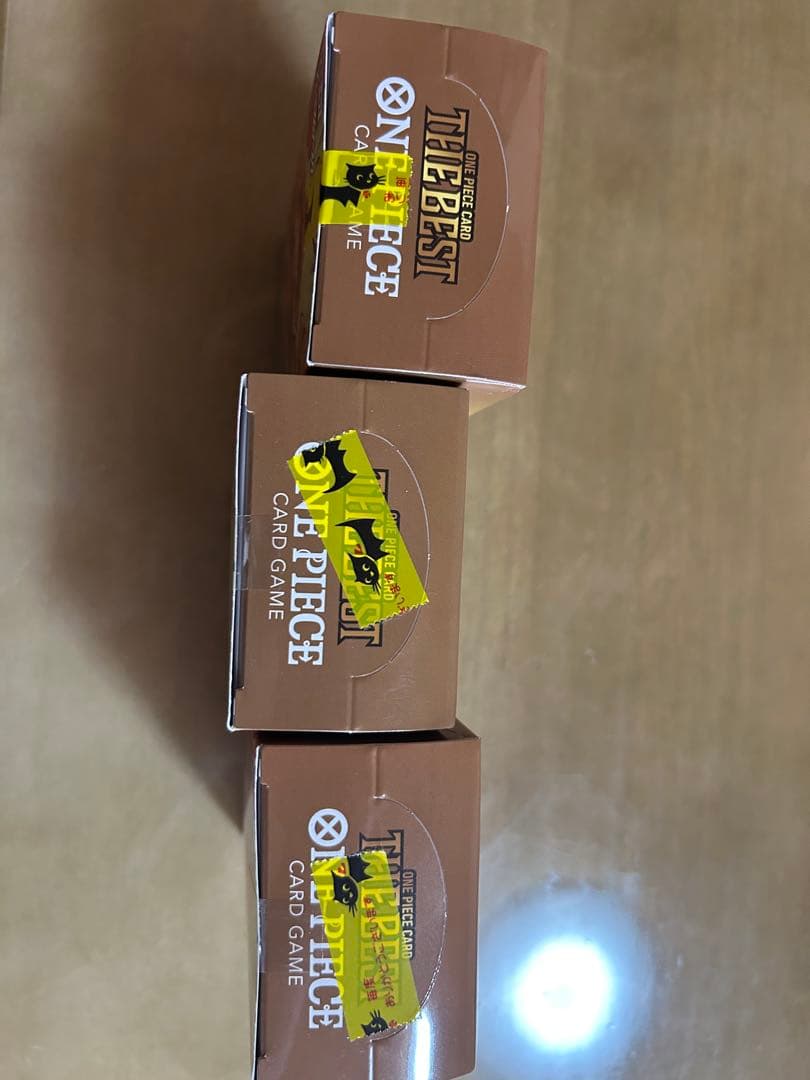 ワンピース　プレミアムブースター　3ボックス　テープ付き　未開封　新品