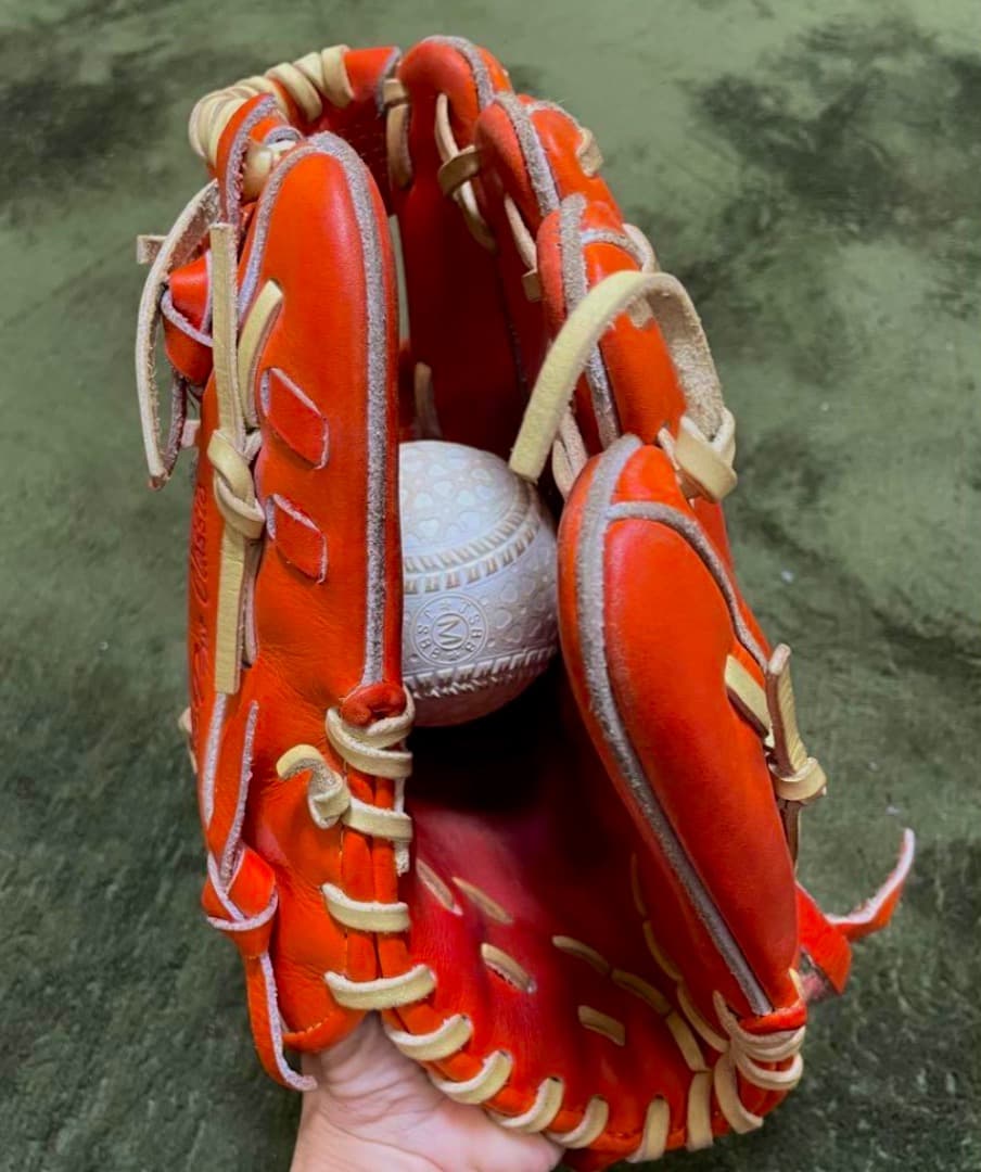 ミズノプロ クラシック 軟式 使用少 良型 限定色