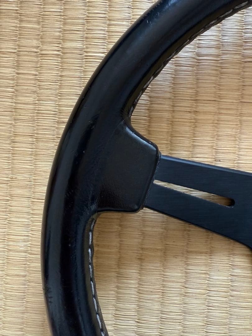 ナルディ 正規品 33パイ クラシック ブラックレザー NARDI 当時物