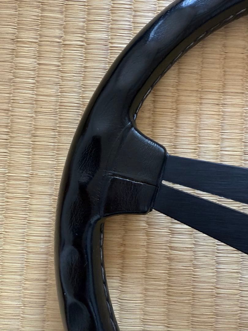 ナルディ 正規品 33パイ クラシック ブラックレザー NARDI 当時物