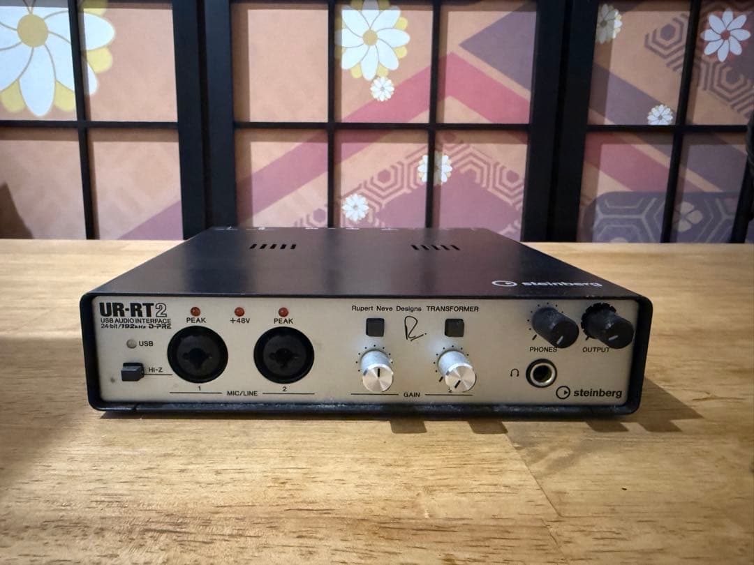 Steinberg UR-RT2 オーディオインターフェース　説明書付き