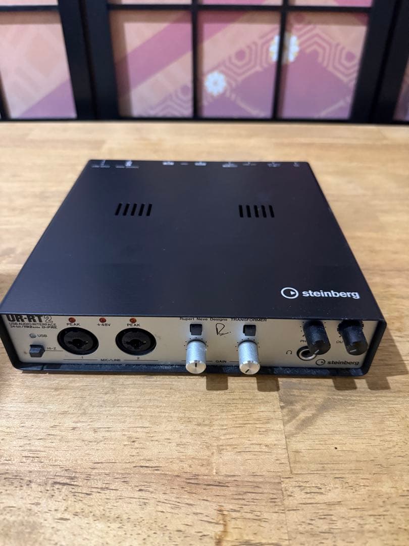 Steinberg UR-RT2 オーディオインターフェース　説明書付き