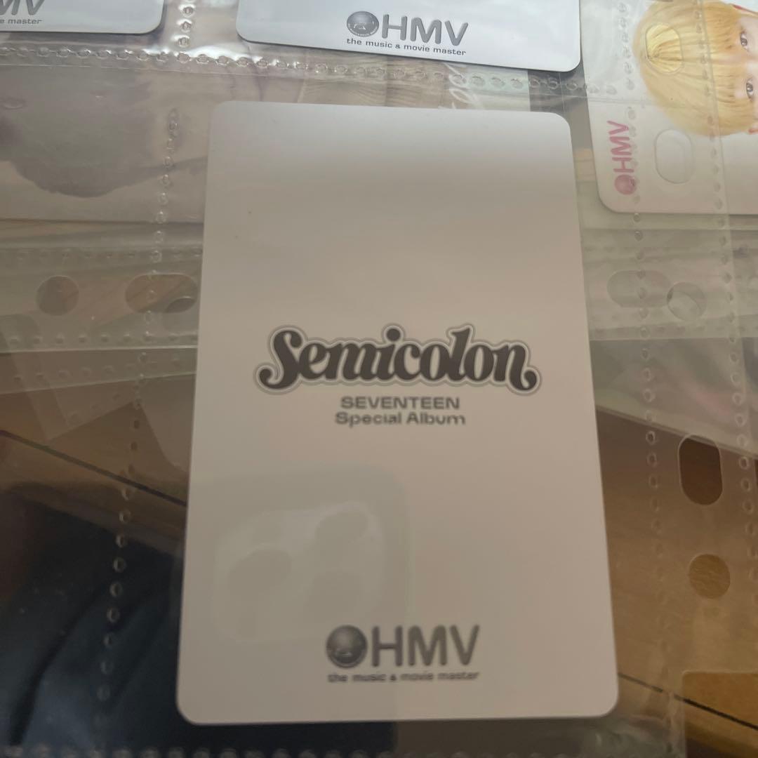 SEVENTEEN Semicolon THE 8 HMV特典カード