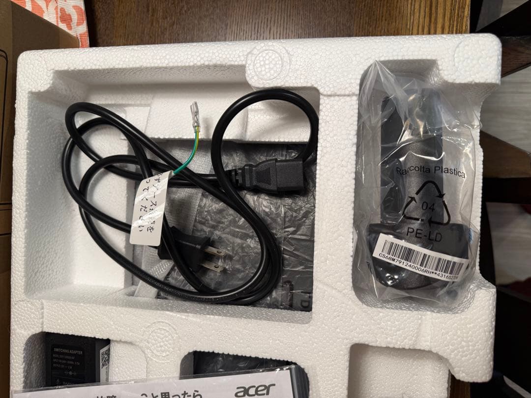 未使用に近い　極美品　Acer EK221Q 21.5インチ 2023年12月製