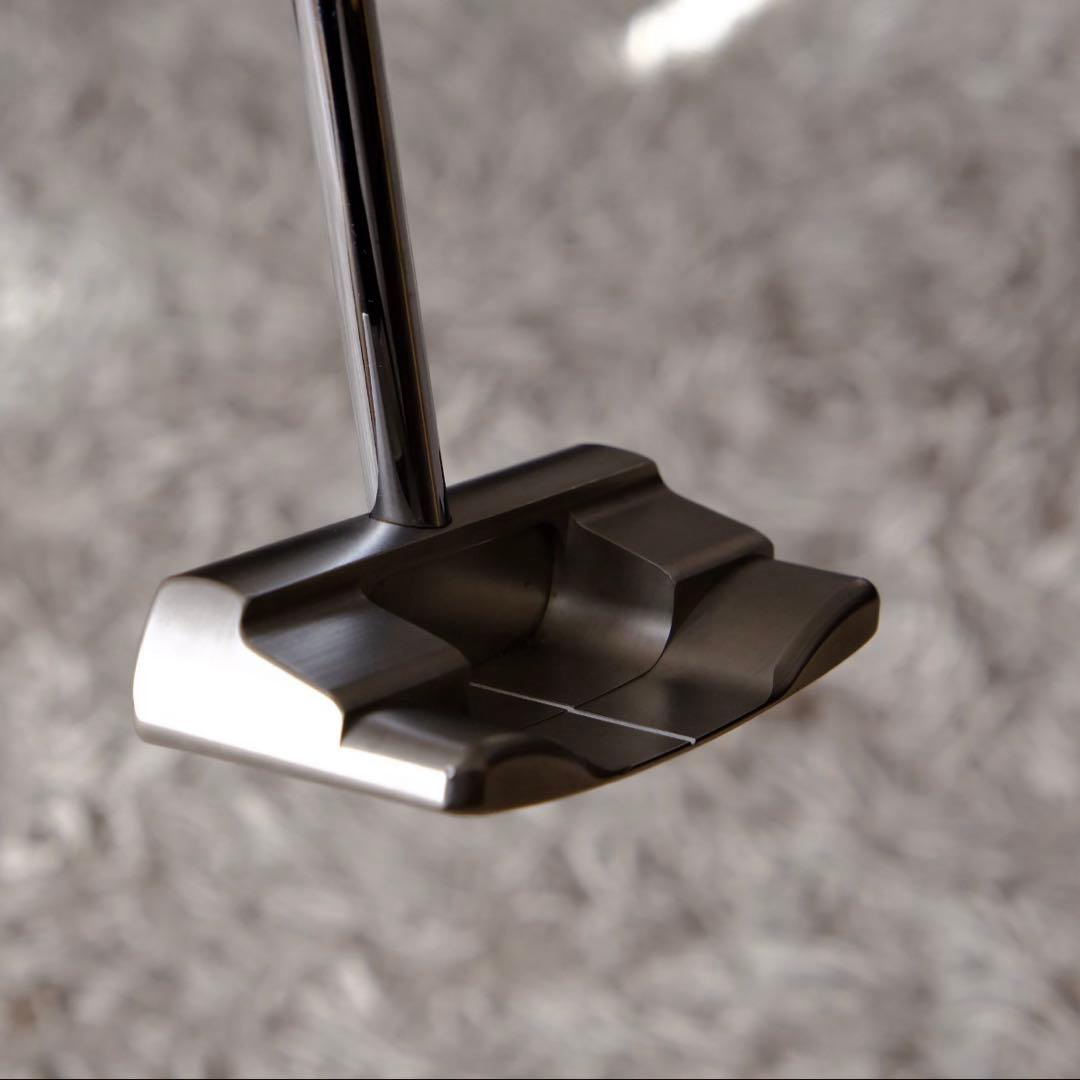34インチ　軟鉄センターシャフトパター　グリップ新品