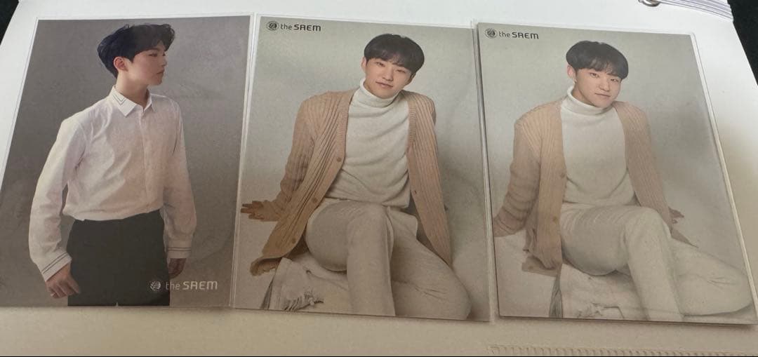 SEVENTEEN セブチ The SAEM 八尾限定 トレカ ホシ 3枚セット