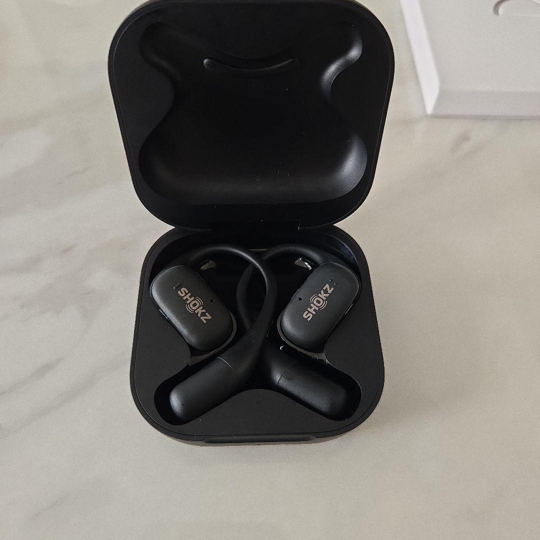 SHOKZ OPENFIT ワイヤレスイヤホン ブラック T910