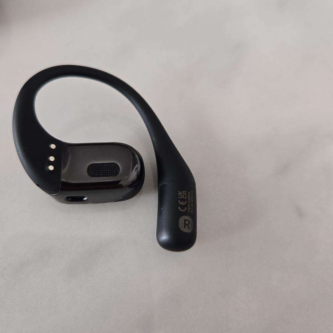 SHOKZ OPENFIT ワイヤレスイヤホン ブラック T910
