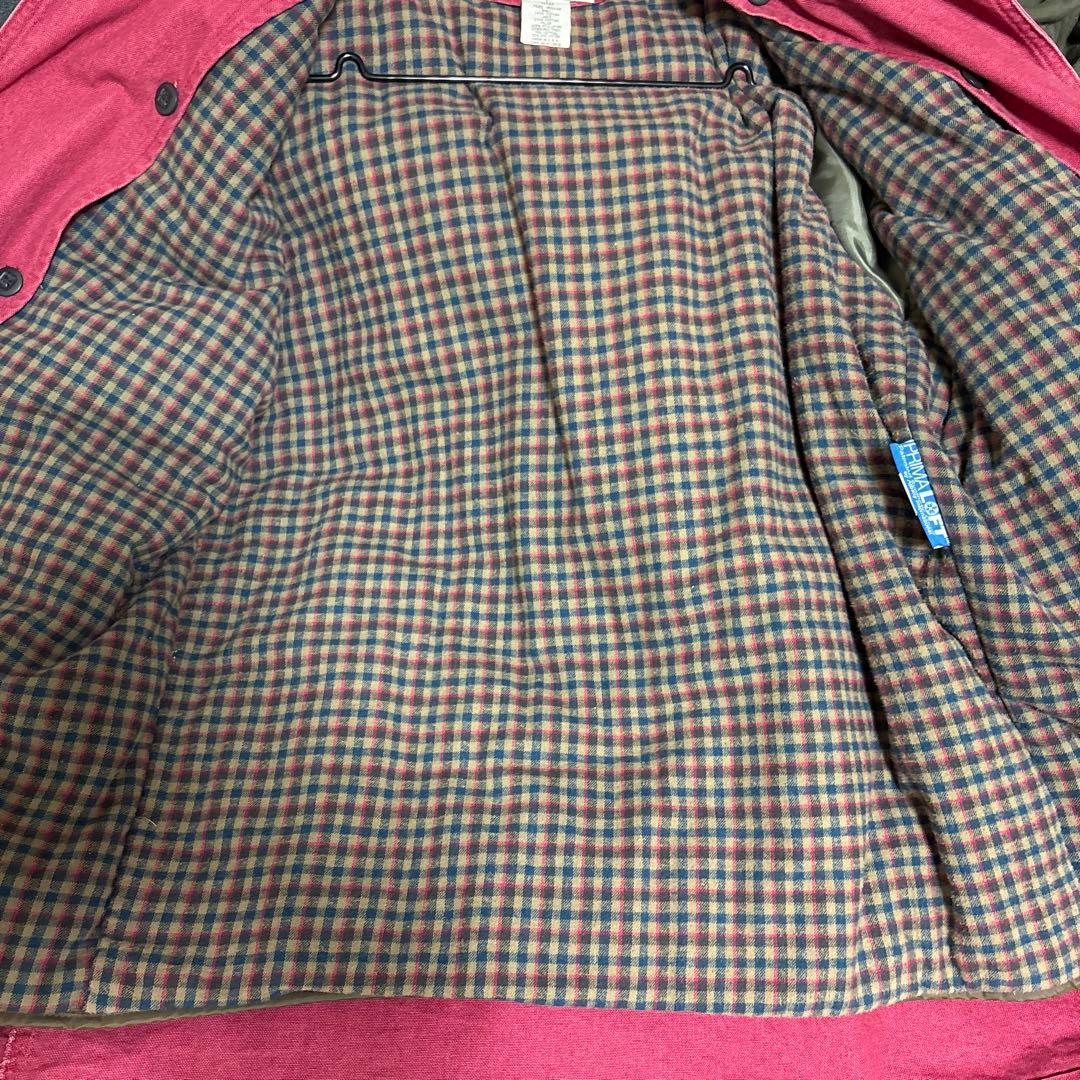 80s L.L.Bean ダックハンティングジャケット USA製 バーガンディ