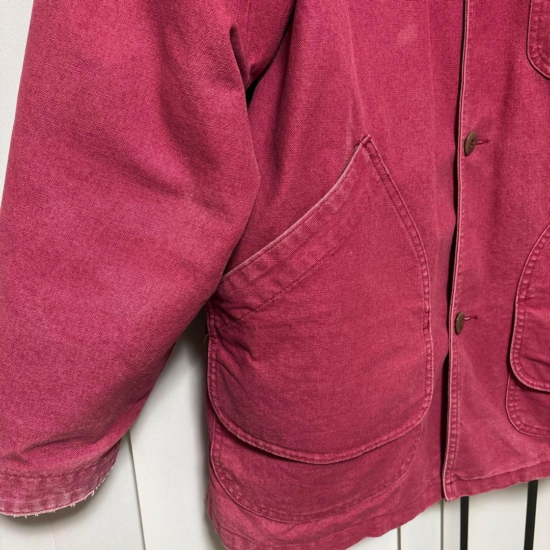 80s L.L.Bean ダックハンティングジャケット USA製 バーガンディ