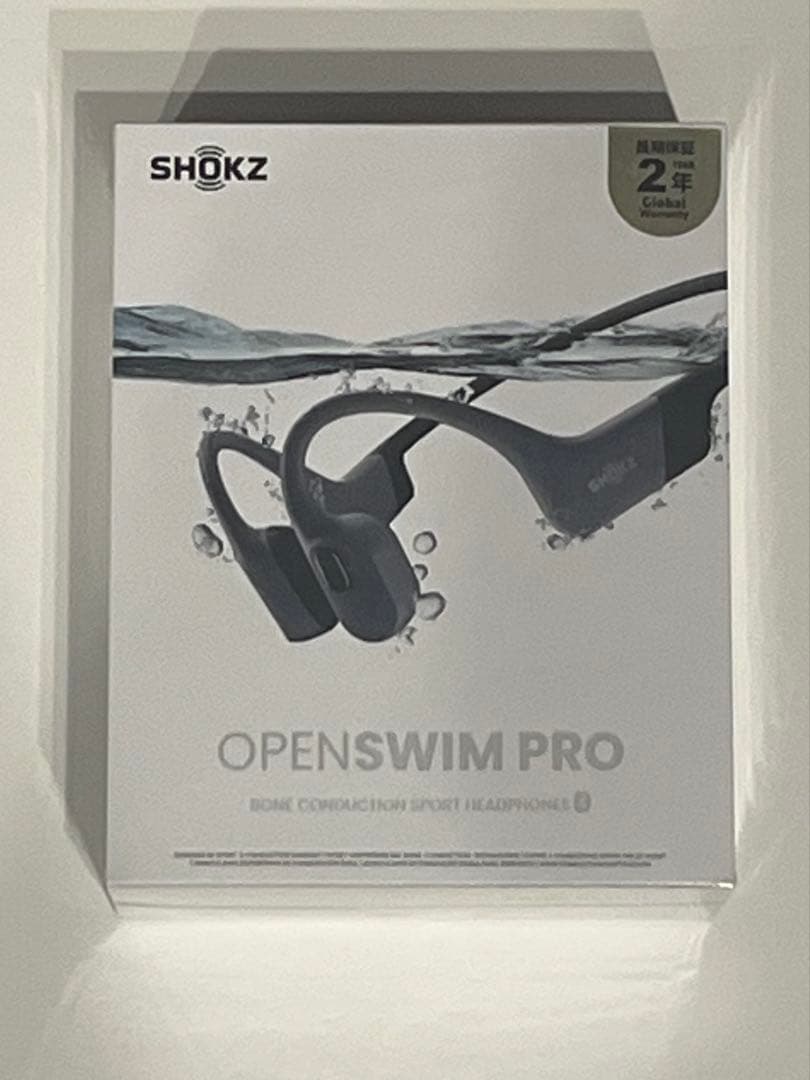 SHOKZ OPEN SWIM PRO 骨伝導イヤホン　充電器セット