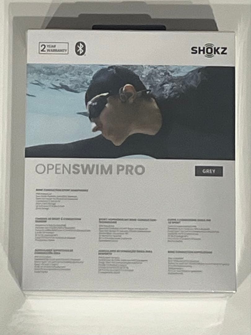 SHOKZ OPEN SWIM PRO 骨伝導イヤホン　充電器セット