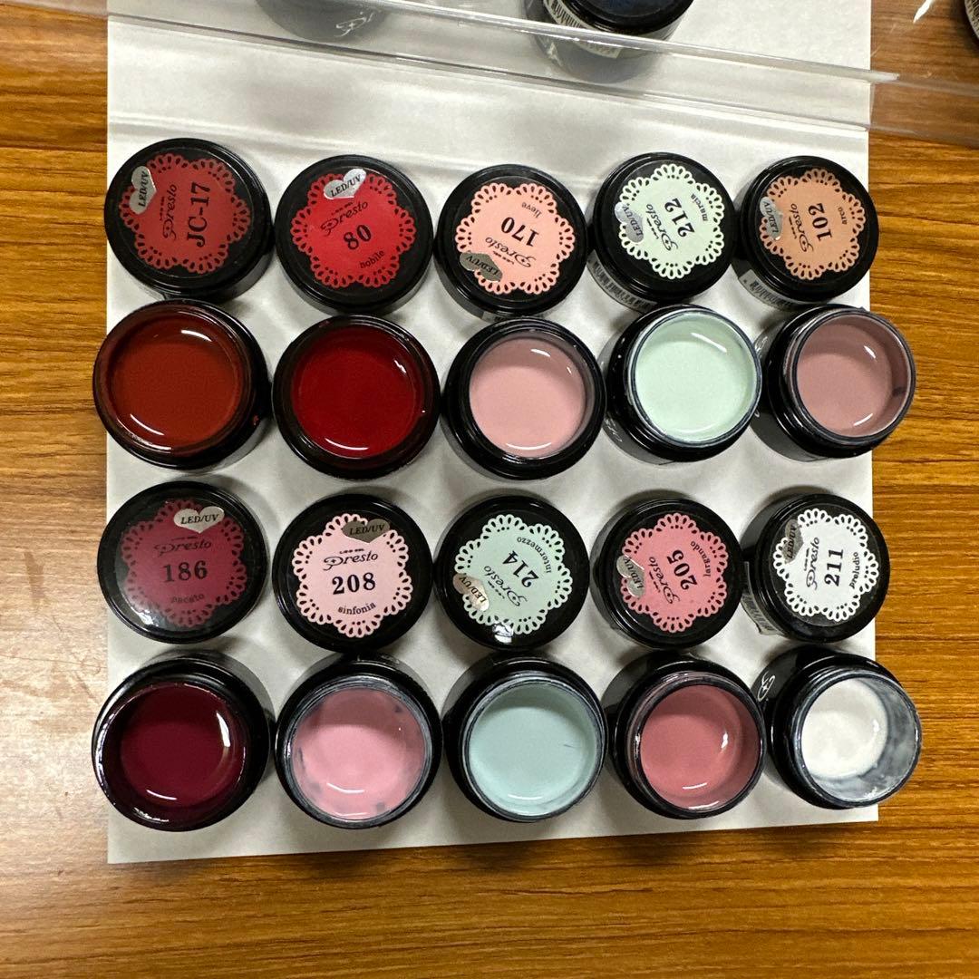 presto カラージェル　49個まとめ売り！　バラ売りOK