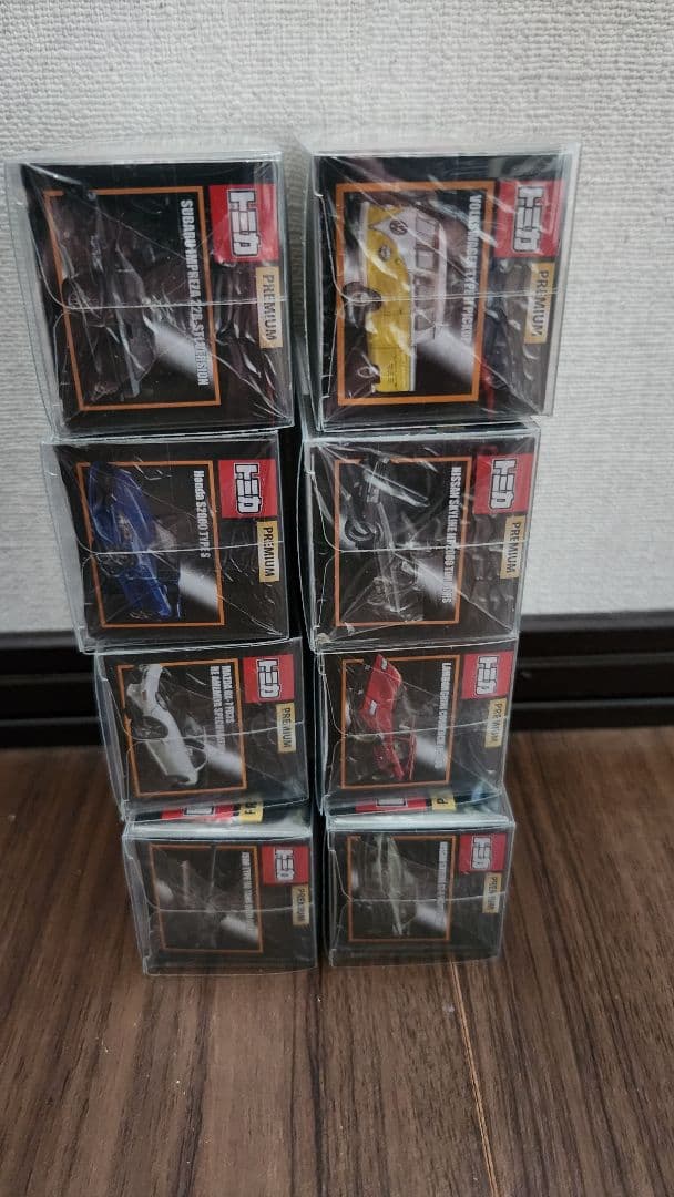 トミカプレミアム　タカラトミーモールオリジナル　シュリンク付き　8台セット
