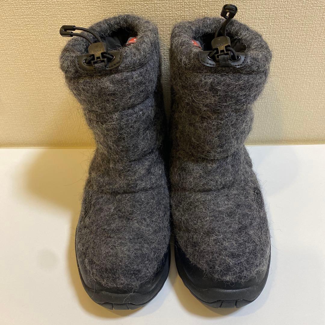 THE NORTH FACE ヌプシ　スノーブーツ　ダークグレー　24cm
