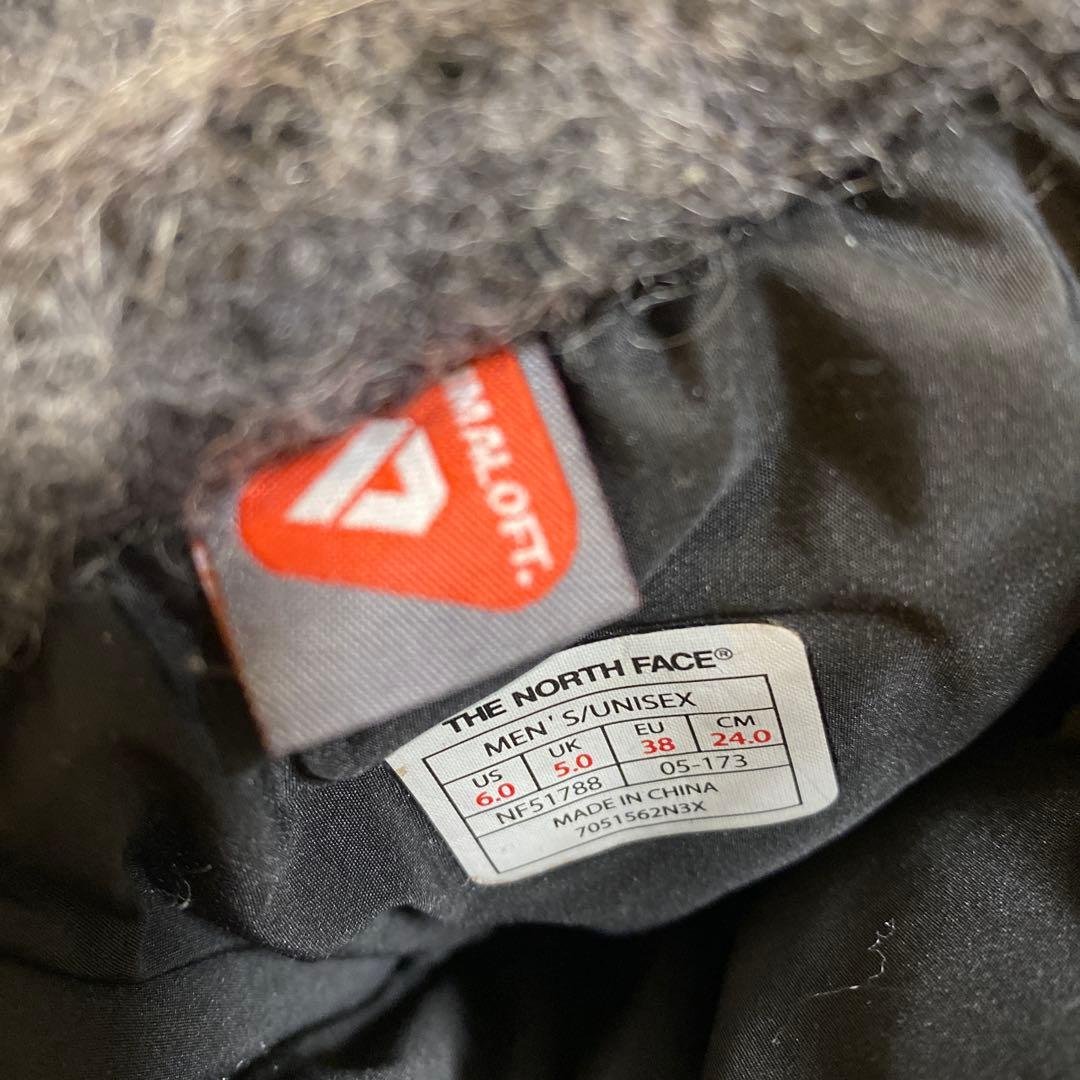 THE NORTH FACE ヌプシ　スノーブーツ　ダークグレー　24cm