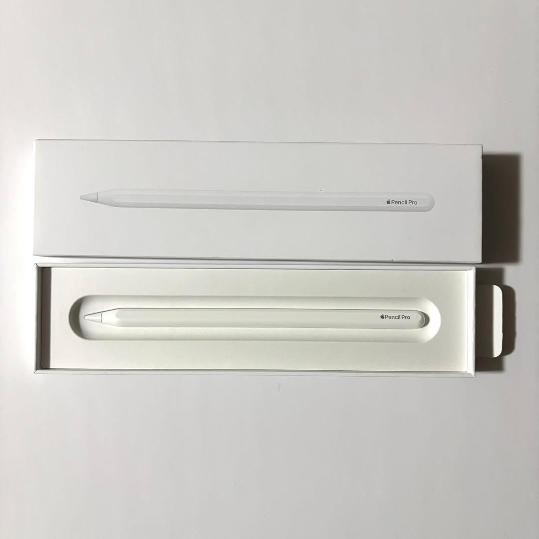【ほぼ未使用】Apple Pencil Pro ホワイト 元箱付き