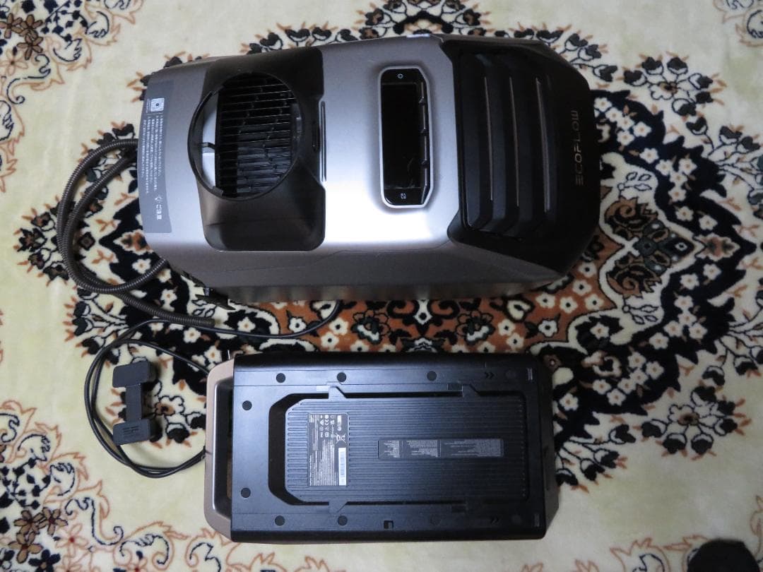 【美品】EcoFlow WAVE 2　コンパクトエアコン本体 冷暖房機能