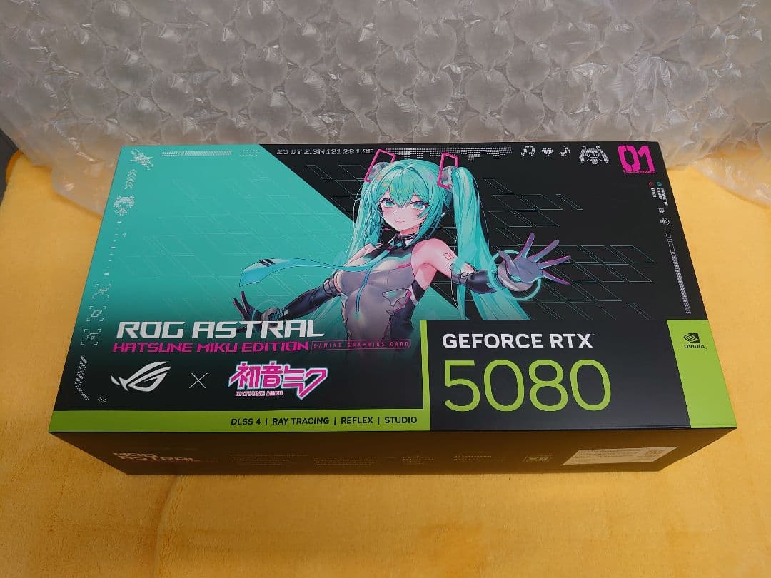 ASUS ROG GeForce RTX 5080 16GB 初音ミク 新品