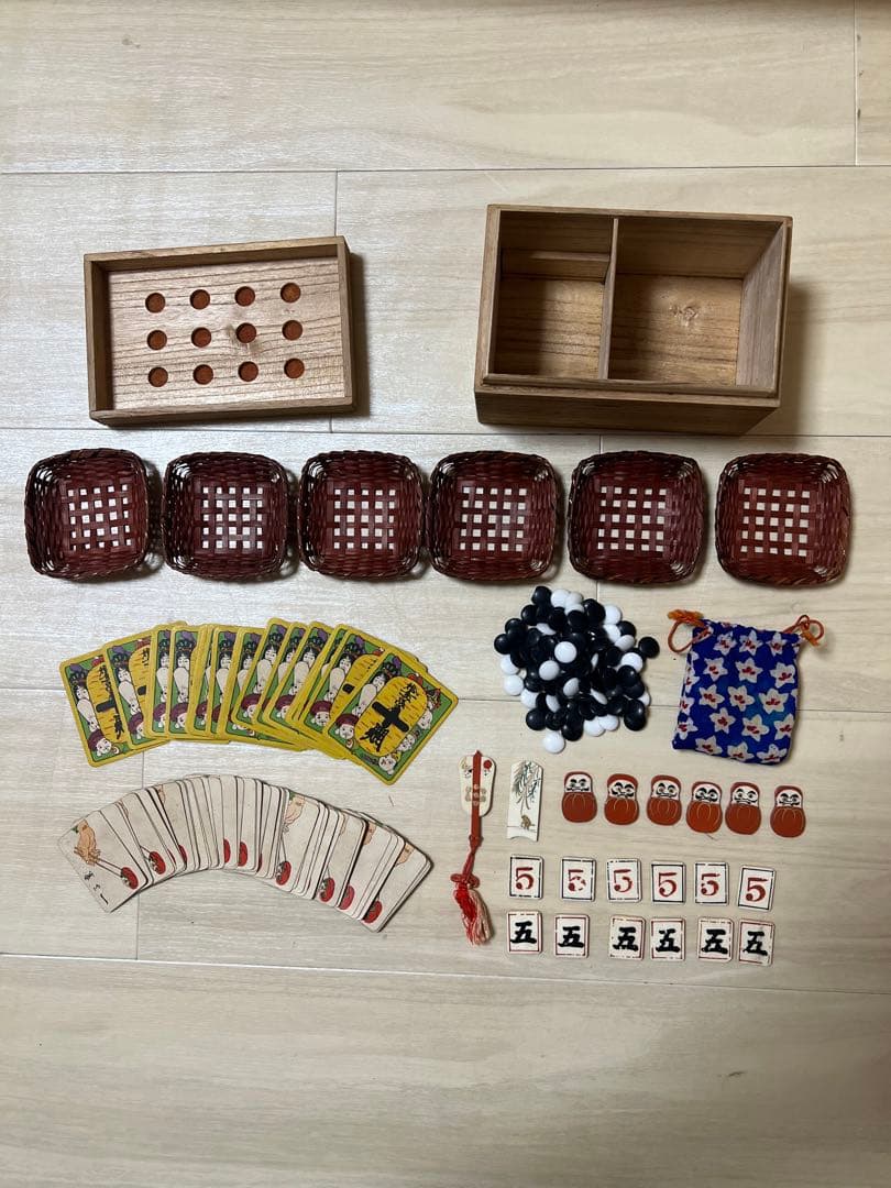 任天堂 花札 八八セット 昭和レトロ 当時物 菓子札 貫木 だるま はちはち